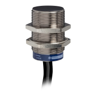 Czujnik fotoelektryczny M8 z wyjściem PNP 1NO, 12..24V DC, Kabel 2m | XUAH0515 Telemecanique Sensors