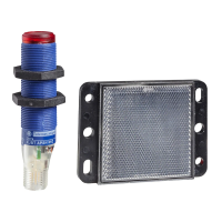 Czujnik fotoelektryczny OSI P18 PNP NO/NC 24VDC KON | XUBTAPSNM12 Telemecanique Sensors