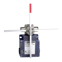 Wyłącznik krańcowy XCKML dźwignia z rolką termoplastyczna 1NC+1NO migowe M20 | XCKMR44D1H29 Telemecanique Sensors