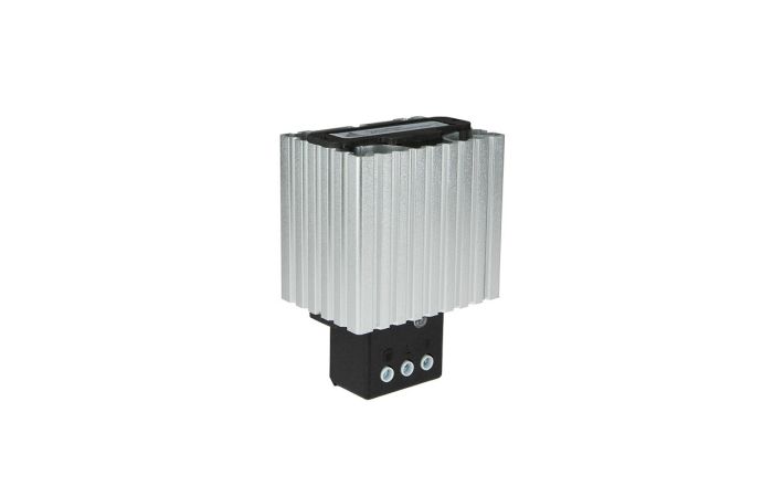 Grzałka półprzewodnikowa GRZ50 50W 115x70x50mm IP20 240V AC/DC na szynę TH35 aluminium/szara | 86.58 Elektro-Plast Opatówek