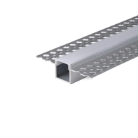 Profil do LED zestaw, ALU anodowany do gipsowania 125mm V-TAC 2mb klosz mleczny 15x15mm VT-8201 | 3800170211582 V-Tac Europe