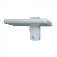 Kinkiet ogrodowy ścienny solarny V-TAC 15W czunik ruchu CCT IP65 biały VT-414 4000K-6000K 2000lm | 3800170206946 LED EUROPE