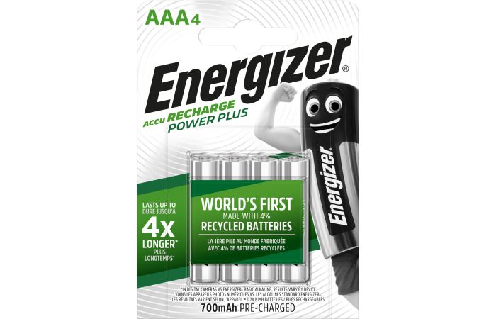 Akumulator Energizer Power Plus 700mAh AAA /4 (opak 4szt) | 7638900417005 Energizer
