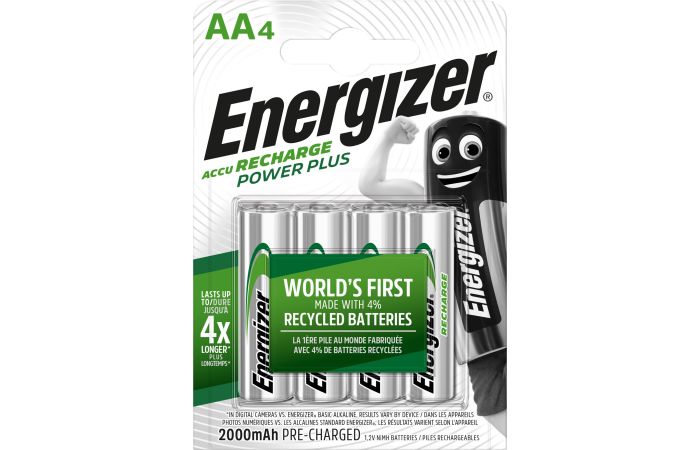 Akumulator Energizer Power Plus 2000mAh AA /4 (opak 4szt) | 7638900417012 Energizer