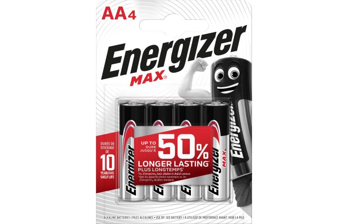 Bateria Energizer Max AA E91/4 (opak 4szt) | 7638900426557 Energizer