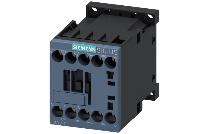 Stycznik mocy 3kW, 400V, AC-3, 1NC, 230V AC 3P S00 Przyłącze śrubowe | 3RT2015-1AP02 Siemens