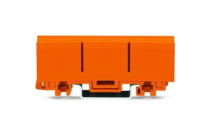 Adapter montażowy na złączki jednorzędowe (14mm) i dwurzędowe (18,5mm), pomarańczowy | 2273-500 Wago