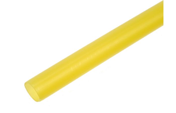 Rura termokurczliwa cienkościenna, CR 12,7/6,4 - 1/2 żółta (1m) | 427565 Cellpack
