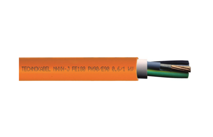 Kabel bezhalogenowy NHXH-J FE180/E90 3x16 0,6/1kV BĘBEN | 0699 069 33 Technokabel