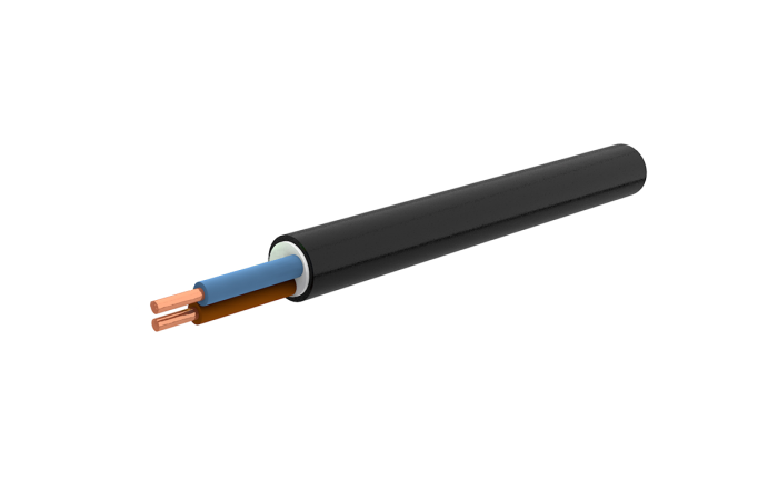 Kabel bezhalogenowy N2XH-O 2x1,5 0,6/1kV B2ca BĘBEN | G-108901-B TF Kable