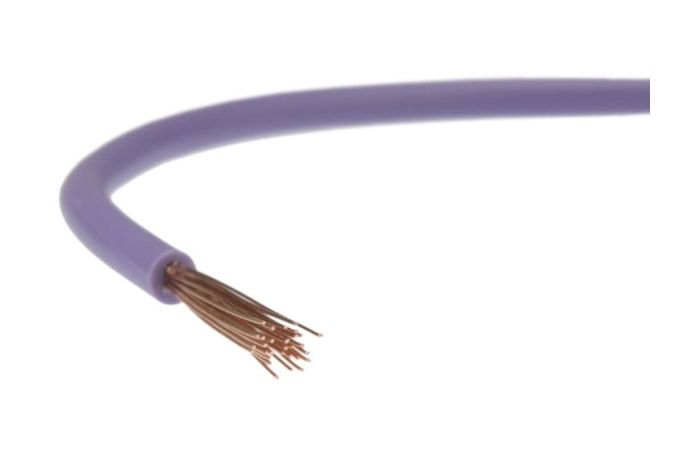 Przewód instalacyjny H05V-K (LGY) 0,5 300/500V, fioletowy KRĄŻEK | 5907702813417 EK Elektrokabel