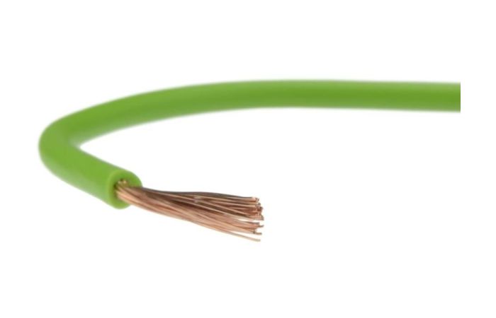 Przewód instalacyjny H05V-K (LGY) 0,75 300/500V, zielony KRĄŻEK | 5907702813479 EK Elektrokabel