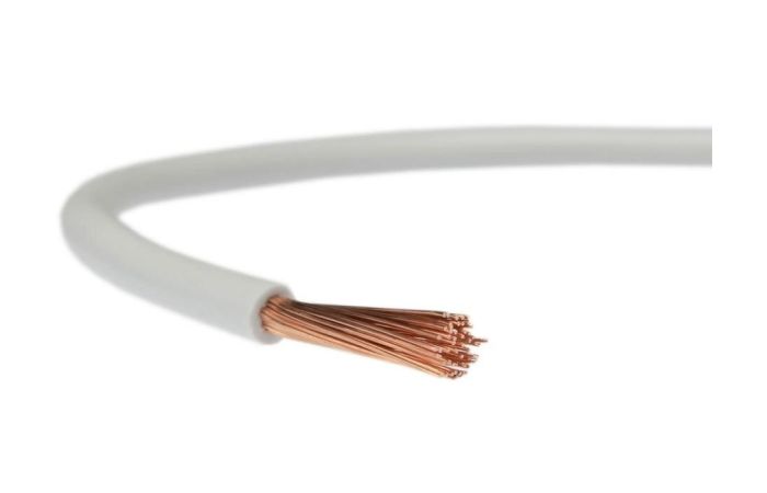 Przewód instalacyjny H05V-K (LGY) 1,0 300/500V, biały KRĄŻEK | 5907702813561 EK Elektrokabel