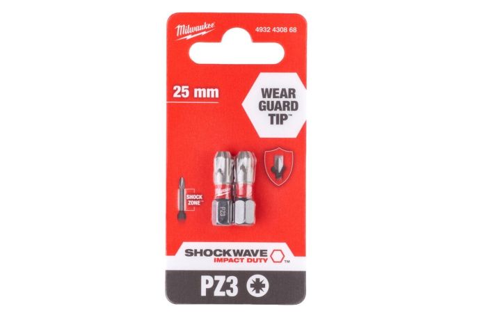 Bity Shockwave PZ3 25mm (zestaw 2szt) | 4932430868 Milwaukee