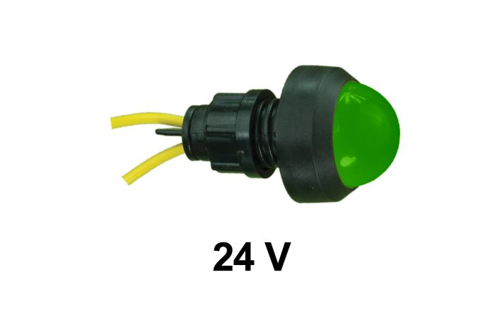 Lampka KLP-20 zielona 24V, AC/DC, 20/Z – 24V | D.3312 PAWBOL SPÓŁKA AKCYJN