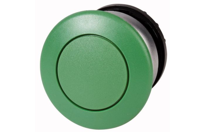 Przycisk grzybkowy bez samopowrotu, M22-DRP-G, zielony RMQ-Titan | 216747 Eaton