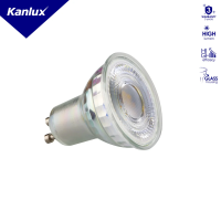 Lampa LEDspot XLED PAR16 6,5W (88W) 880lm 3000K WW GU10 spot srebrny 3 lata Gwar. | 38413 Kanlux