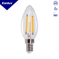 Lampa LED XLED C35E14 C35 7W (75W) 1055lm 4000K NW E14 filament świeczka przeźroczysta | 38417 Kanlux