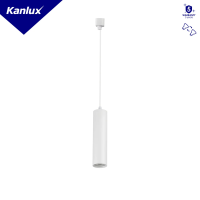 Lampa wisząca na szynoprzewód 1-fazowy ATL 1F PEND22 W GU10 max 10W dł.22cm kolor biały 5 lat Gwar. | 45917 Kanlux