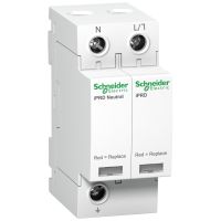 Ogranicznik przepięć C 1P+N 40kA 1,4kV 350V iPRD-40r-40kA-350V-1PN Acti 9 | A9L40501 Schneider Electric