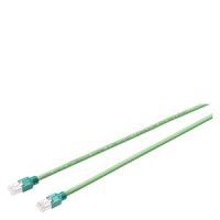 Industrial Ethernet TP Cord RJ45/RJ45, TP cord pre-assembled with 2 RJ45 plug, length 6 m. | 6XV1850-2GH60 Siemens