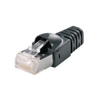 Wtyk RJ45 z zabezpieczeniem przeciwzgięciowym 5.5-6.2mm, IE-P63, cat.6A, IP20 | 8813110000 Weidmuller