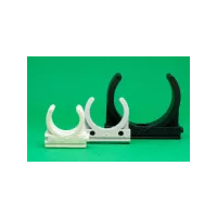 Uchwyt otwarty do rur UN 37 czarny (100szt) | 21-028-00 Minbud