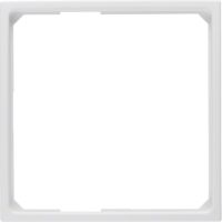 Pierścień przejściowy do płytki centralnej 50 x 50 mm, biały mat B.x | 11091919 Hager