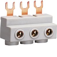 Zaciski przyłączeniowe 3P wyłączników silnikowych - do zasilania szyn 3x25mm2 | KF30M Hager