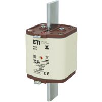 Wkładka bezpiecznikowa (topikowa) NH3/I 224A gG 500V zwłoczna / Zaczepy izolowane | 004196224 Eti