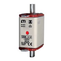 Wkładka bezpiecznikowa (topikowa) NH00 25A gG 500V zwłoczna | 004182207 Eti