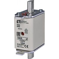 Wkładka bezpiecznikowa (topikowa) NH00 160A gG 500V zwłoczna | 004182216 Eti
