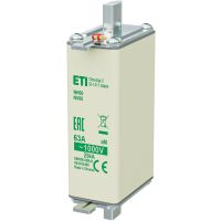 Wkładka bezpiecznikowa (topikowa) NH00/85 63A aM 1000V silnikowa | 004182490 Eti
