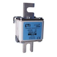Wkładka bezpiecznikowa (topikowa) NHS3/80/M 800A aR 690V ultraszybka / Zaciski śrubowe S | 004385730 Eti