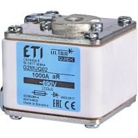 Wkładka bezpiecznikowa (topikowa) NHG2/M 400A aR 690V ultraszybka | 004374623 Eti
