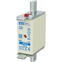 Wkładka bezpiecznikowa (topikowa) NH000 4A gG 400V zwłoczna | 004181102 Eti
