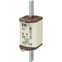 Wkładka bezpiecznikowa (topikowa) NH2C/I 25A gG 500V zwłoczna / Zaczepy izolowane | 004195228 Eti