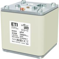 Wkładka bezpiecznikowa (topikowa) NHG3 315A gBat 1000V DC Magazyny energii | 004110757 Eti