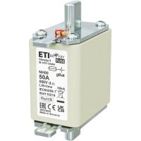 Wkładka bezpiecznikowa (topikowa) NH00 50A gBat 550V DC Magazyny energii | 004110218 Eti