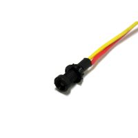 Lampka diodowa Klp 3Y/12-24V żółta, klosz fi 3mm | 84403004 Simet