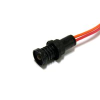 Lampka diodowa Klp 5O/12-24V pomarańczowa, klosz fi 5mm | 84405008 Simet