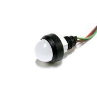 Lampka diodowa Klp 20GR/12-24V czerwono-zielona, klosz fi 20mm | 84420015 Simet