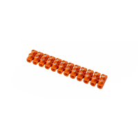 Listwa zaciskowa gwintowa termoplast. 4 mm2, 12 torów LTF12-4.0 pomarańczowa | 21310108 Simet