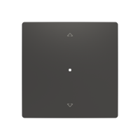 Klawisz pojedynczy roletowy 1/1 do ABB-free@home, 6220T-A01002 237, Zoni czarny matowy  | 2CHT621002A4237 ABB