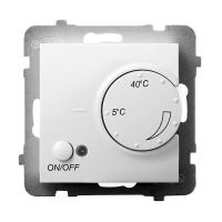 Regulator temperatury z czujnikiem napowietrznym RTP-1UN/m/00 biały, Aria | RTP-1UN/m/00 Ospel