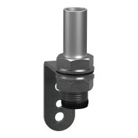 Uniwersalny element montażowy, metalowy uchwyt L i aluminiowy maszt 100mm, Harmony XV4/XV6/XVB7 | XVZ100T Schneider Electric