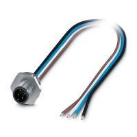 Złącze wtykowe do wbudowania SACC-E-M12MS-5P-M16XL/0,5 | 1411579 Phoenix Contact