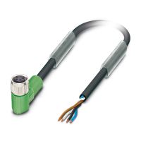 Kabel czujnika/urządzenia wykonawczego SAC-4P- 3,0-PUR/M 8FR, 4-pin, czarno-szary (3m) | 1681884 Phoenix Contact