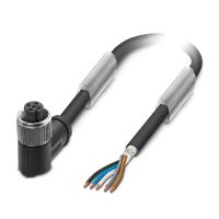 Kabel czujnika/urządzenia wykonawczego SAC-5P- 5,0-PUR/M12FR SH, 5-pinowy, czarno-szary (5m) | 1682980 Phoenix Contact