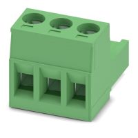 Łączniki wtykowe płytek drukowanych MSTB 2,5/ 3-ST, 3-biegunowy, 320V, zielony | 1754465 Phoenix Contact